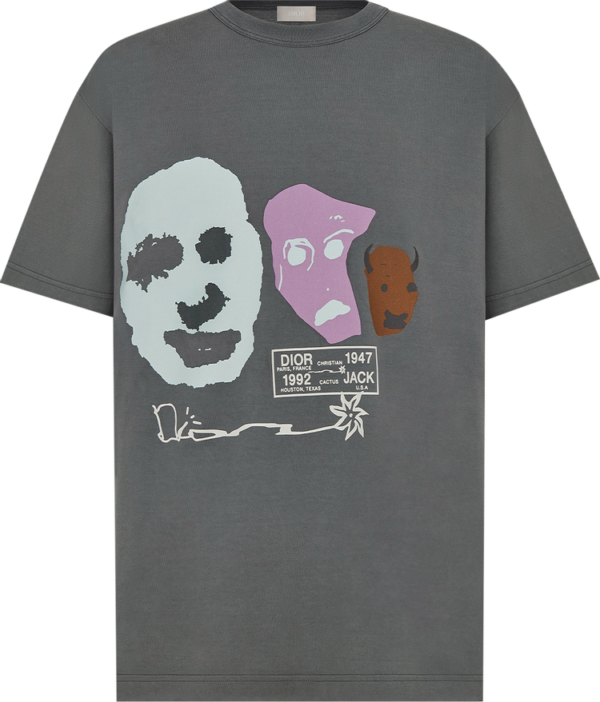 Dior X Cactus Jack Oversized T-shirt ‘grey’