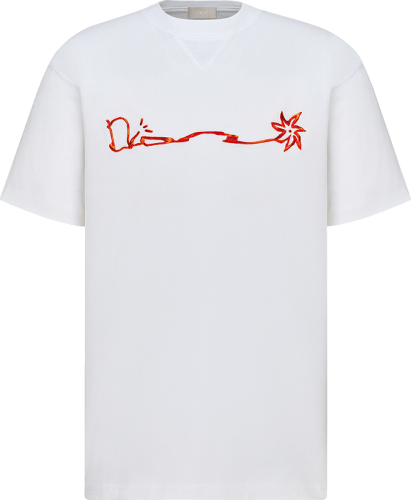 Dior X Cactus Jack Oversized T-shirt ‘white’