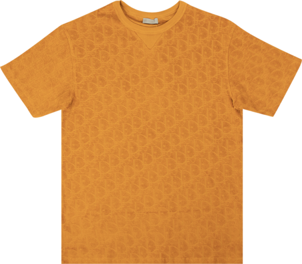 Dior Terry Oblique T-shirt ‘orange’