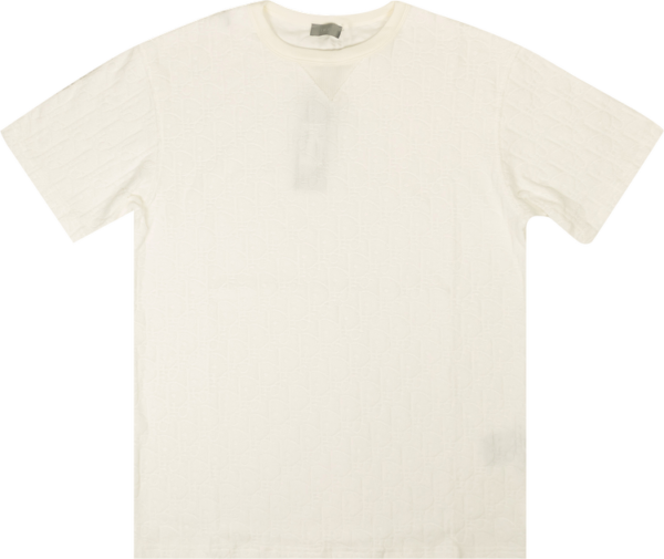 Dior Terry Oblique T-shirt ‘white’