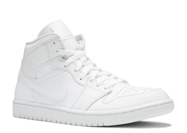 AIR JORDAN 1 MID ‘TRIPLE WHITE’