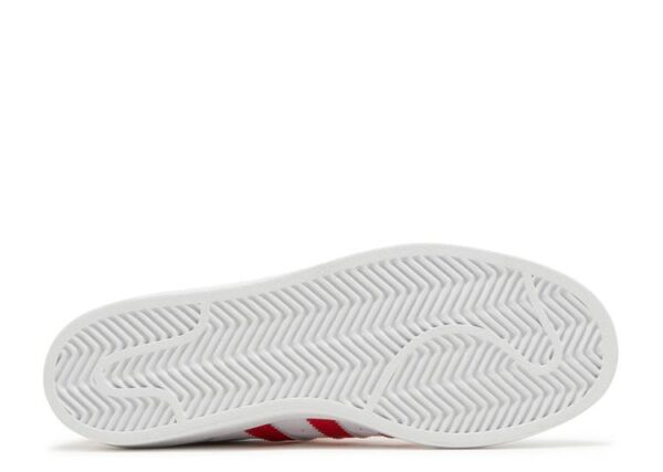 ADIDAS SUPERSTAR ‘WHITE VIVID RED’