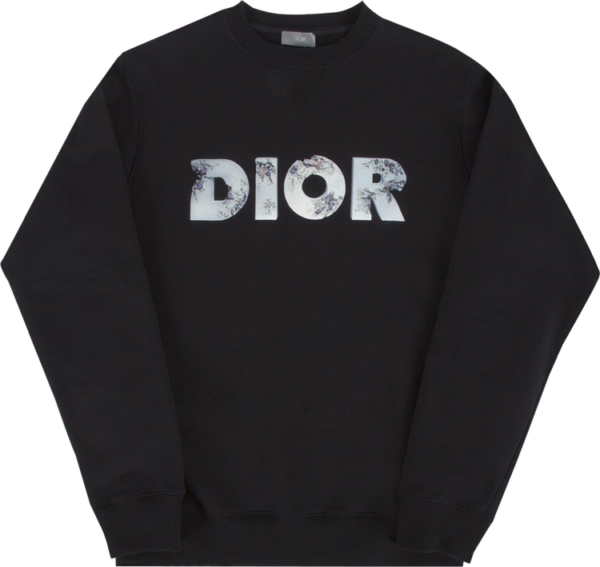 Dior Arsham Logo Crewneck T-shirt ‘black’
