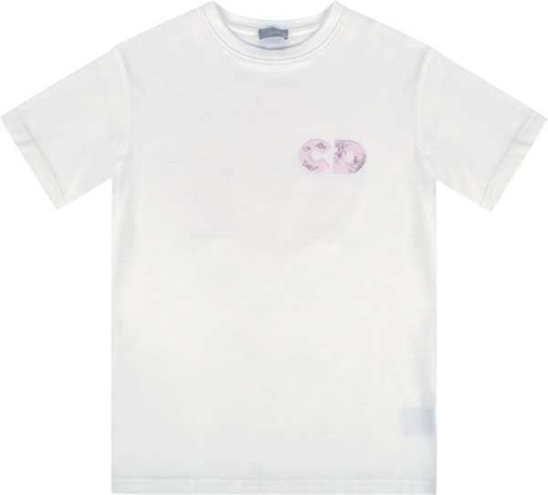 Dior Basketball Arsham T-shirt ‘white’