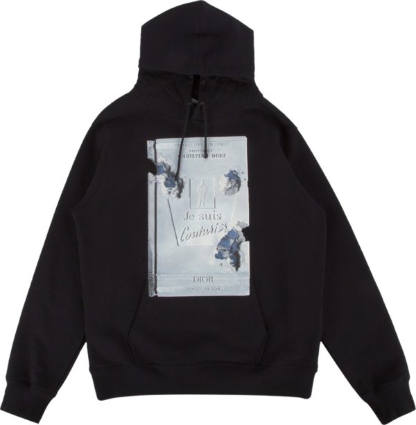 Dior Arsham Bood 3d Print Hoodie ‘black’