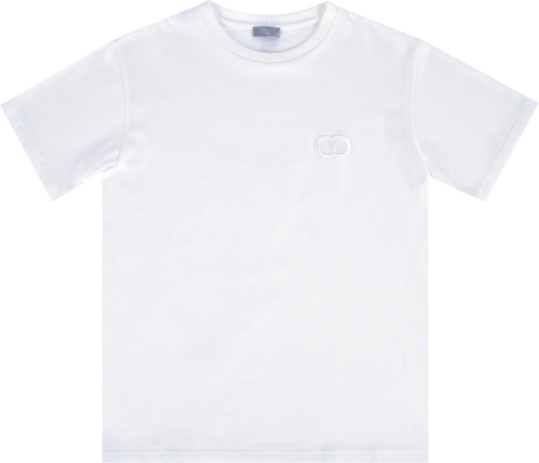 Dior T-shirt Cd Boxy Cut ‘white’