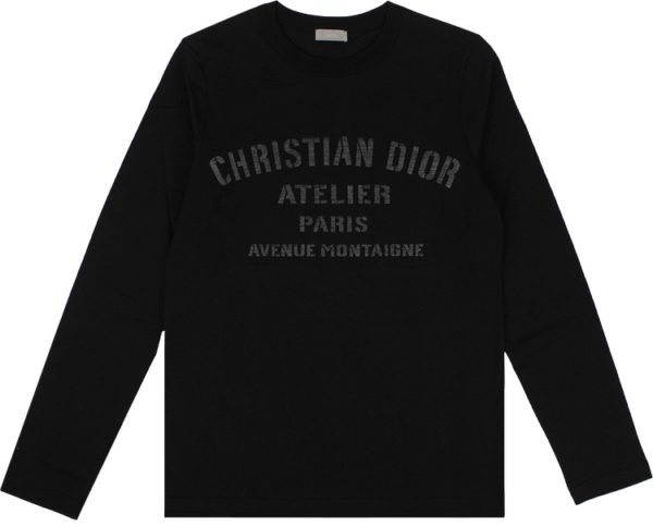 Dior Atelier Long-sleeve T-shirt ‘black’
