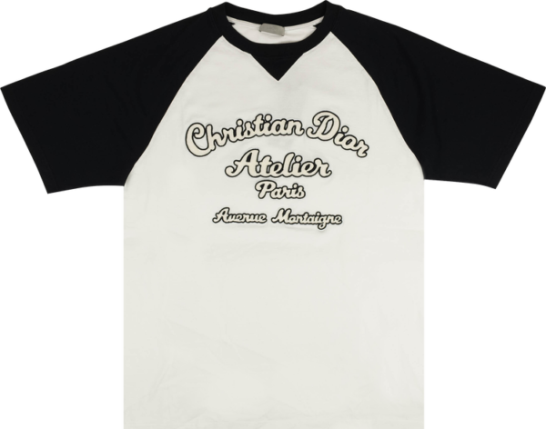 Dior Oversized Atelier T-shirt ‘white/black’