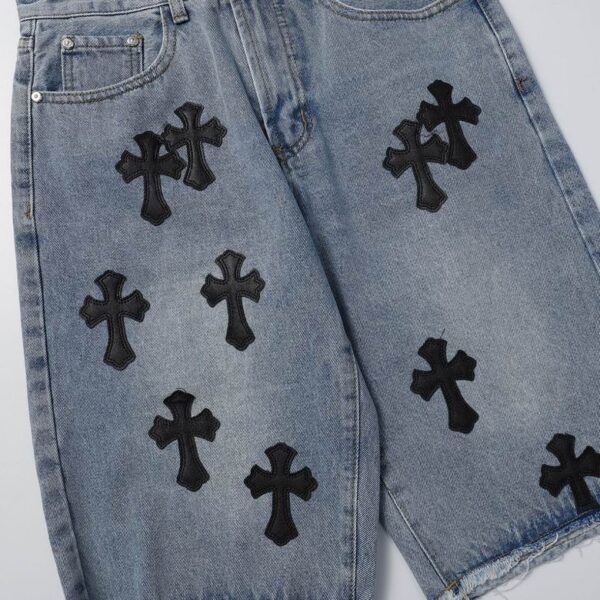 TEJANOS CORTOS CHROME HEARTS