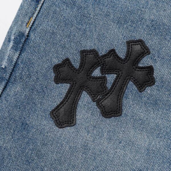 TEJANOS CORTOS CHROME HEARTS