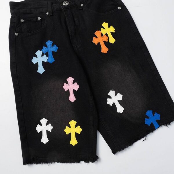 TEJANOS CORTOS CHROME HEARTS