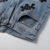 TEJANOS CORTOS CHROME HEARTS