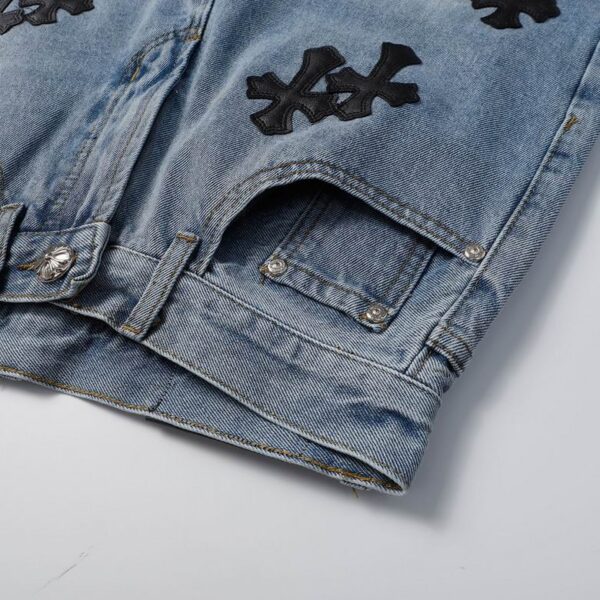 TEJANOS CORTOS CHROME HEARTS