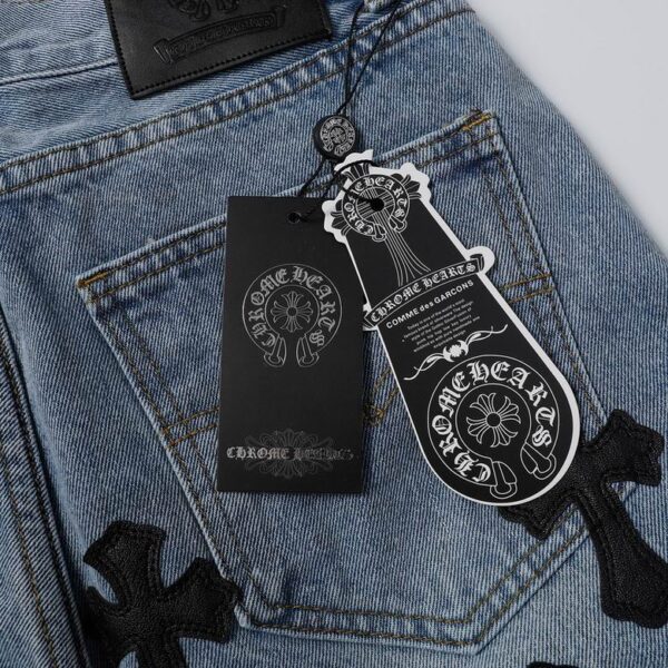 TEJANOS CORTOS CHROME HEARTS