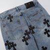 TEJANOS CORTOS CHROME HEARTS