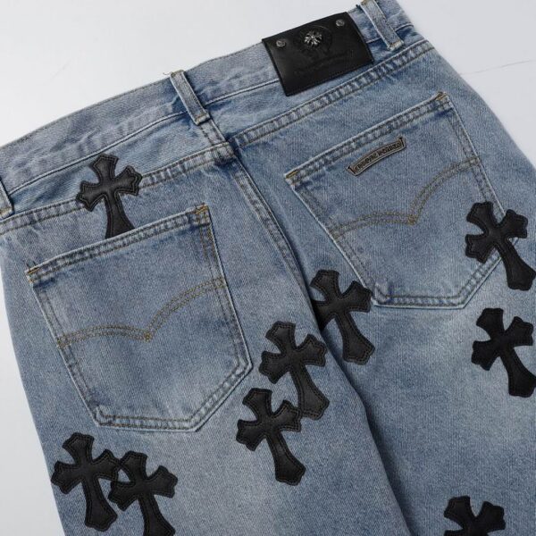 TEJANOS CORTOS CHROME HEARTS