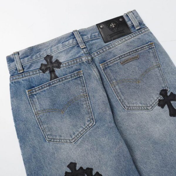 TEJANOS CORTOS CHROME HEARTS