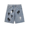 TEJANOS CORTOS CHROME HEARTS