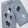 TEJANOS CORTOS CHROME HEARTS