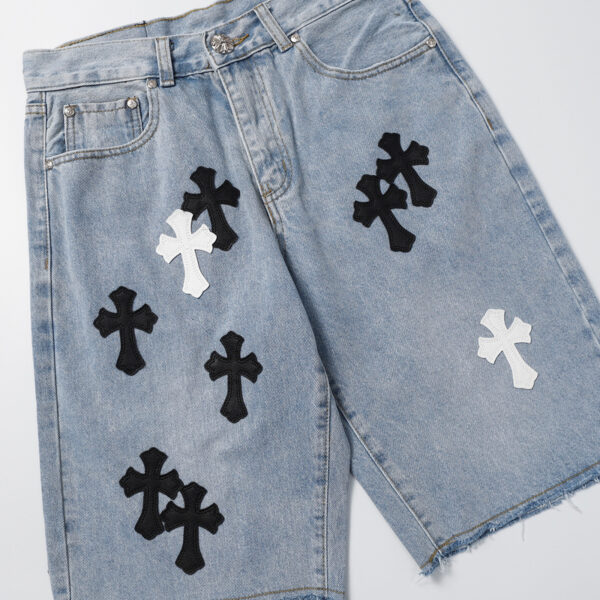 TEJANOS CORTOS CHROME HEARTS