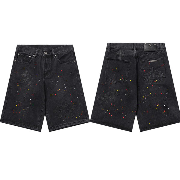 TEJANOS CORTOS CHROME HEARTS