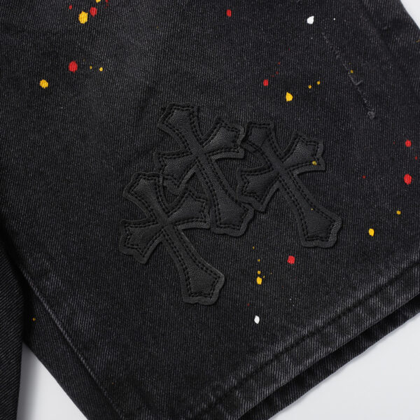TEJANOS CORTOS CHROME HEARTS