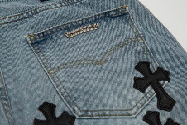 TEJANOS CORTOS CHROME HEARTS