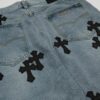 TEJANOS CORTOS CHROME HEARTS