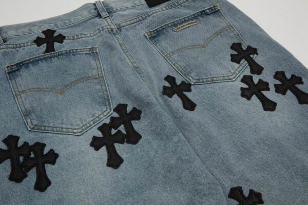TEJANOS CORTOS CHROME HEARTS
