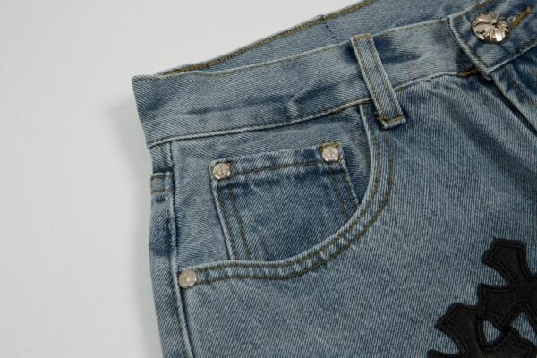 TEJANOS CORTOS CHROME HEARTS
