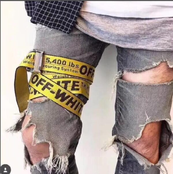 CINTURÓN OFF-WHITE