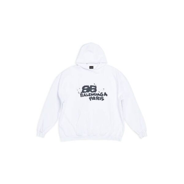Hoodie Hand Drawn Bb Icon Large Fit