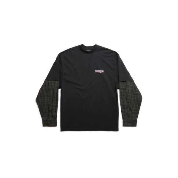 Camiseta de Manga Larga Balenciaga Oversized