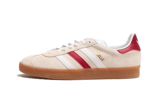Adidas Gazelle Aluminum Collegiate Burgundy