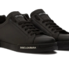 Calfskin nappa Portofino sneakers Black