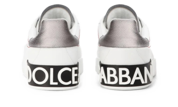 Calfskin nappa Portofino sneakers White