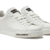 Calfskin nappa Portofino sneakers White