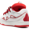 Curb White Red
