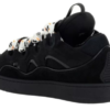 Lanvin Curb Black & White Latches