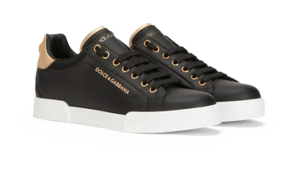 Portofino sneakers Gold Black