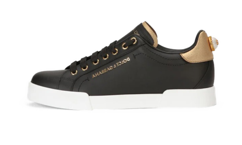 Portofino sneakers Gold Black
