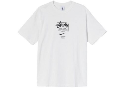 Camiseta STÜSSY x NIKE Blanca