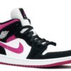 Air Jordan 1 Mid Black Cactus Flower