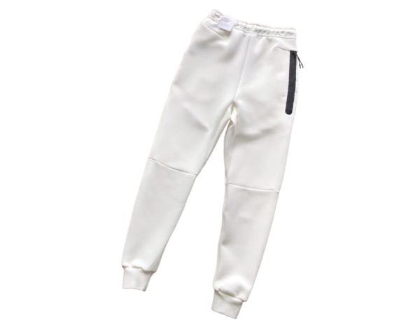 Pantalón Largo Nike Tech Fleece Blanco