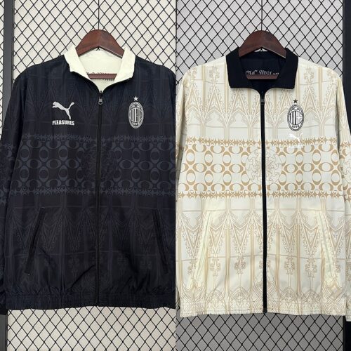 Chaqueta reversible AC Milan x Pleasures