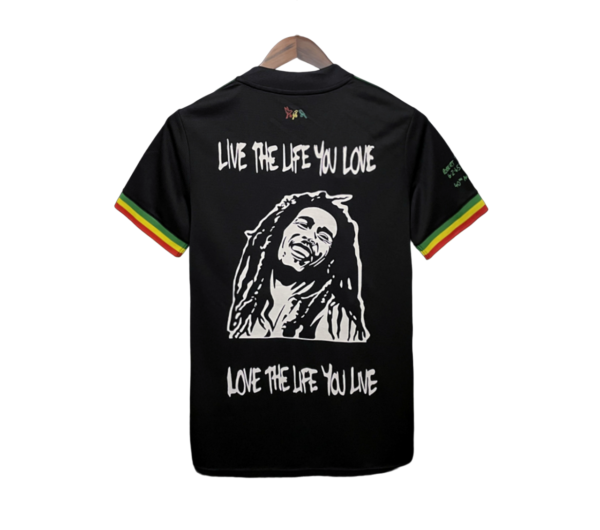 Concepto camiseta Ajax x Bob Marley