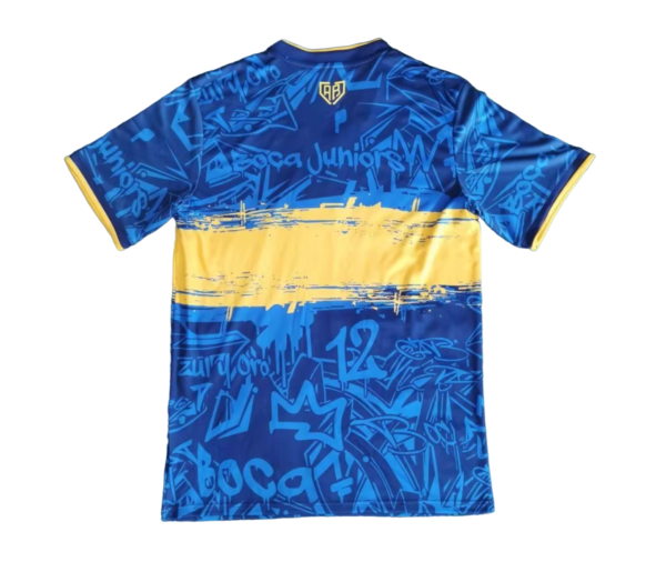 Concepto camiseta Boca Juniors