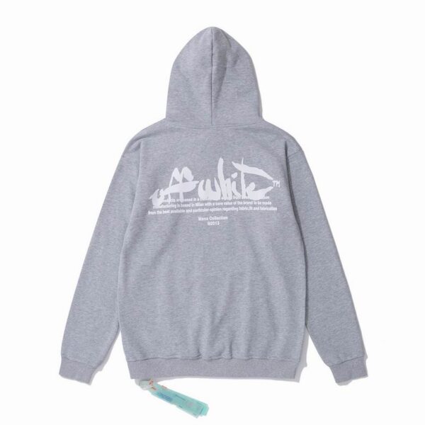 Sudadera Off-White Gris