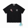 Camiseta Off-White Oversize Negro