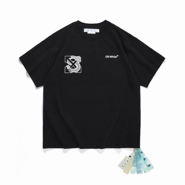 Camiseta Off-White Oversize Negra